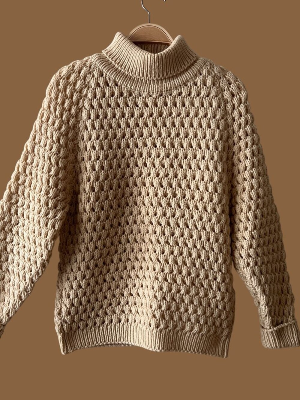 Vintage Irish Fisherman's Wool Sweater